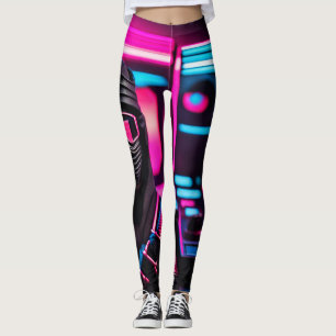 Leggings néon ninja