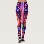 Leggings Neon Peace Mandala (Dos)