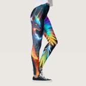 Leggings Neon Phoenix Bird (Droite)
