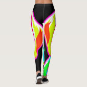 Leggings Neon Puppy Pop Art (Dos)