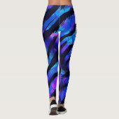 Leggings Neon Purple Animal GRL Power (Dos)