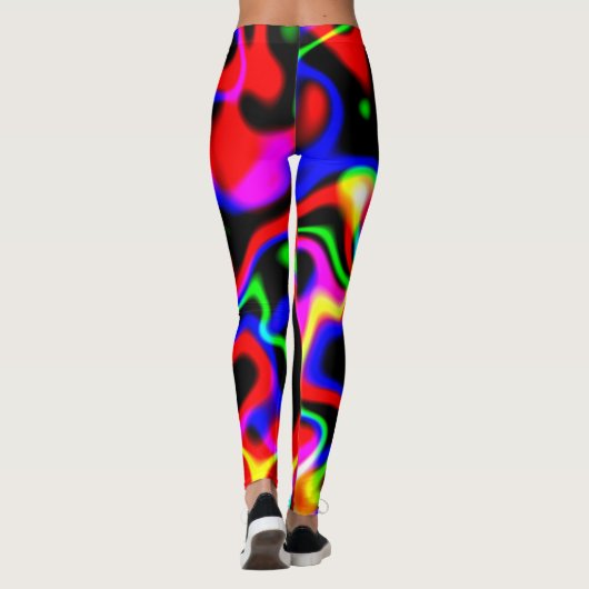 Leggings Neon Rainbow (Dos)
