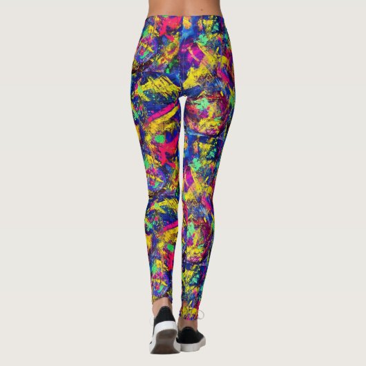 Leggings Neon Rewind dans les années 80 (Dos)