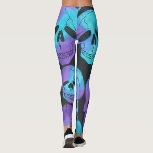 Leggings Neon Skuls (Dos)