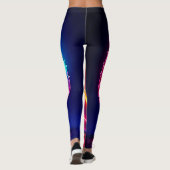 Leggings Neon Smile: Bright Happy Glow Design (Dos)