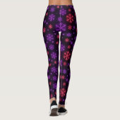 Leggings Neon Snowflakes (Dos)