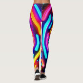 Leggings Neon Spiral Light Art (Dos)