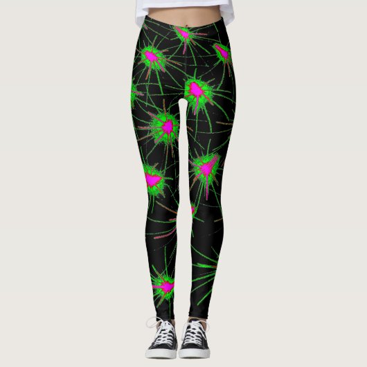 Leggings Neon Splash (Devant)