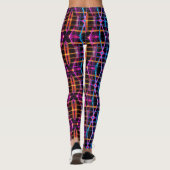 Leggings Neon Starburst Kaleidoscope (Dos)