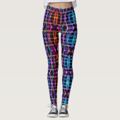 Leggings Neon Starburst Kaleidoscope (Devant)