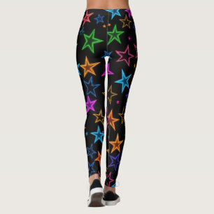 Leggings Neon Stars