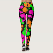 Leggings Neoncore Paint Splatter (Dos)