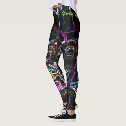 Leggings Nero Mardi Gras (Gauche)