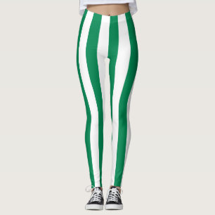 Leggings Nigeria National Drapeau Couleurs Verticales