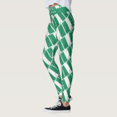 Leggings NIGERIA Texte personnalisé EXÉCUTEZ VOTRE PROPRE D (Gauche)