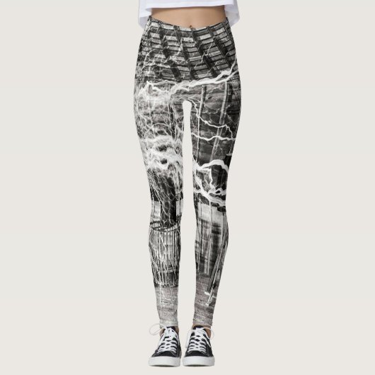 Leggings Nikola Tesla Electricity (Devant)