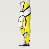 LEGGINGS NO1 DE LAPIN DE SKULETONES (Gauche)