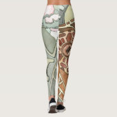 Leggings No. de service français 1 de couverture de guêtres (Dos)