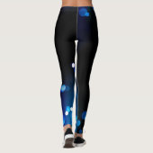 Leggings No Pain No Gain Blue and black LEGINGS (Dos)