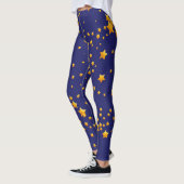 Leggings nocturnes étoilés (Gauche)