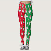Leggings Noël à Cat Butt (Devant)