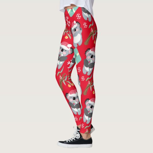 Leggings Noël à Cute Koala (Gauche)