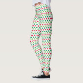Leggings Noël à pois (Gauche)