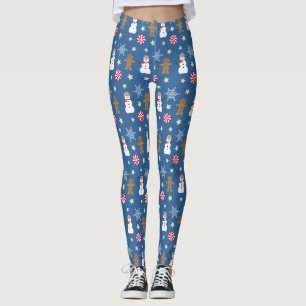 Leggings Noël amusant et fantaisiste