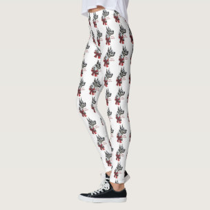 Leggings Noël Arlequin Great Dane