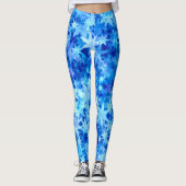 Leggings Noël Azure Horizon (Devant)