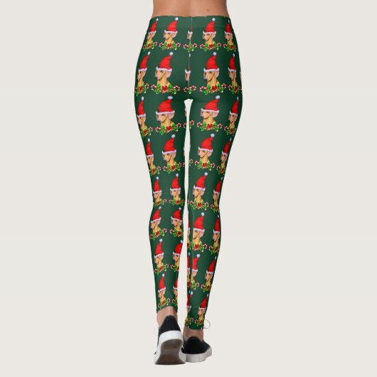 Leggings Noël Dachshund (Dos)