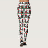 Leggings Noël d'Affenpinscher (Dos)