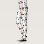 Leggings noël d'afrique noire santa claus (Gauche)
