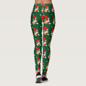 Leggings Noël de la boîte à chiot (Dos)