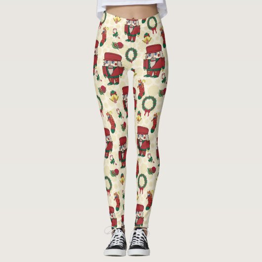 Leggings Noël de Nutcracker (Devant)