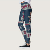 Leggings Noël des Leggins, | dames-leggings de Noël. (Gauche)