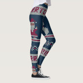 Leggings Noël des Leggins, | dames-leggings de Noël. (Droite)