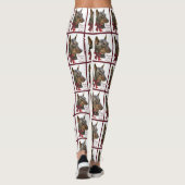 Leggings Noël Doberman Pinscher (Dos)