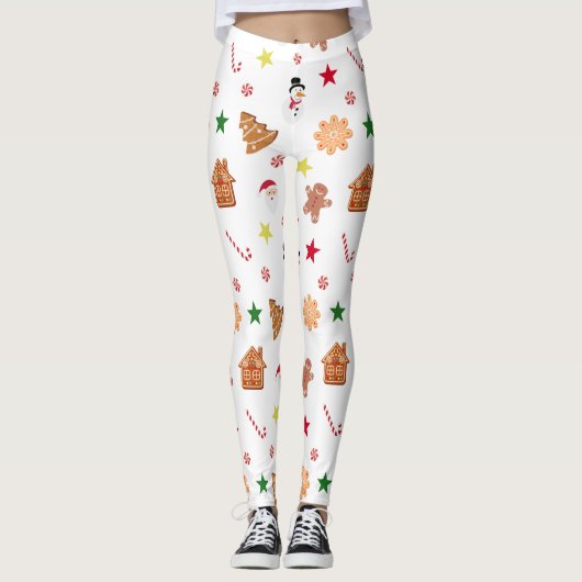 Leggings Noël doux (Devant)