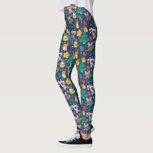Leggings Noël drôle (Gauche)