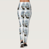 Leggings Noël du chien de montagne bernois (Dos)