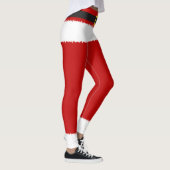 Leggings Noël du costume père Noël (Droite)