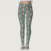 Leggings Noël du Père Noël (Devant)