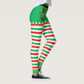 Leggings Noël Elf & Gold Jingle Bells (Droite)