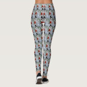 Leggings Noël Eskimo Chien américain (Dos)