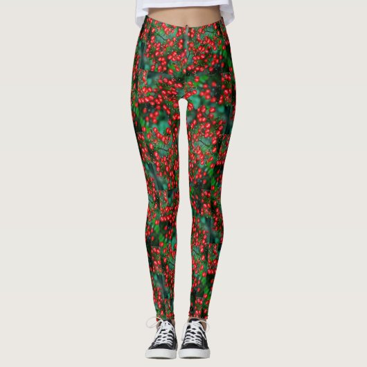 Leggings Noël Est Les Berries ! (Devant)