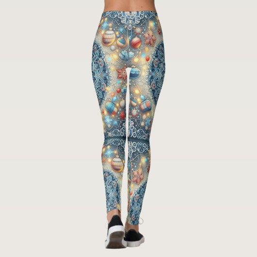 Leggings Noël festif (Dos)