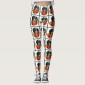 Leggings Noël français Setter (Devant)