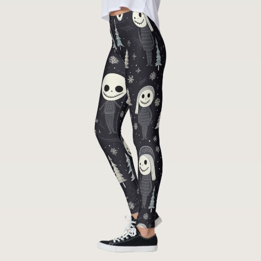 Leggings Noël gothique (Gauche)