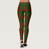Leggings noël hideux des rennes (Dos)